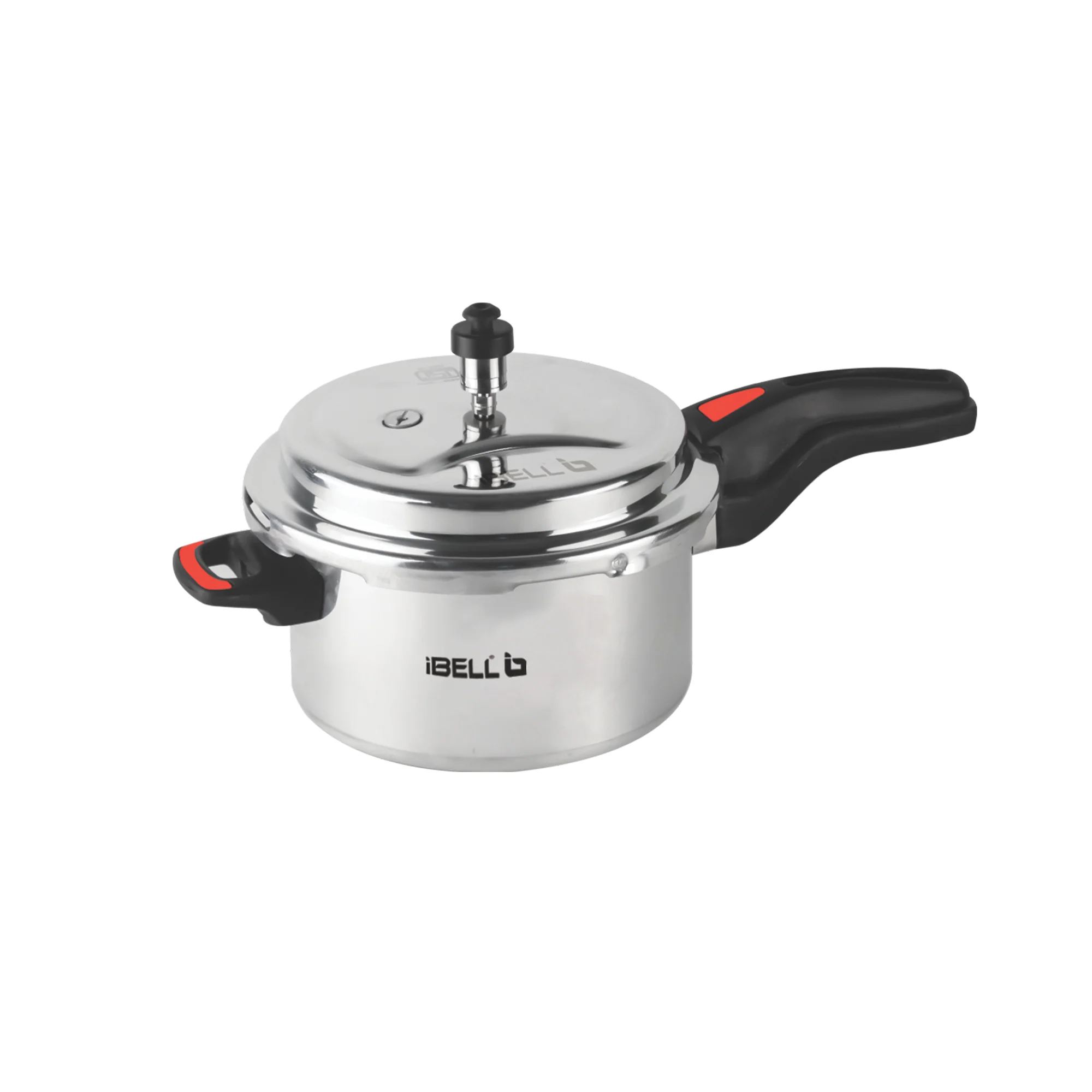 iBELL IBL 7820 POPULAR 02B Aluminium Pressure Cooker – ISI Certified, Safe Locking System