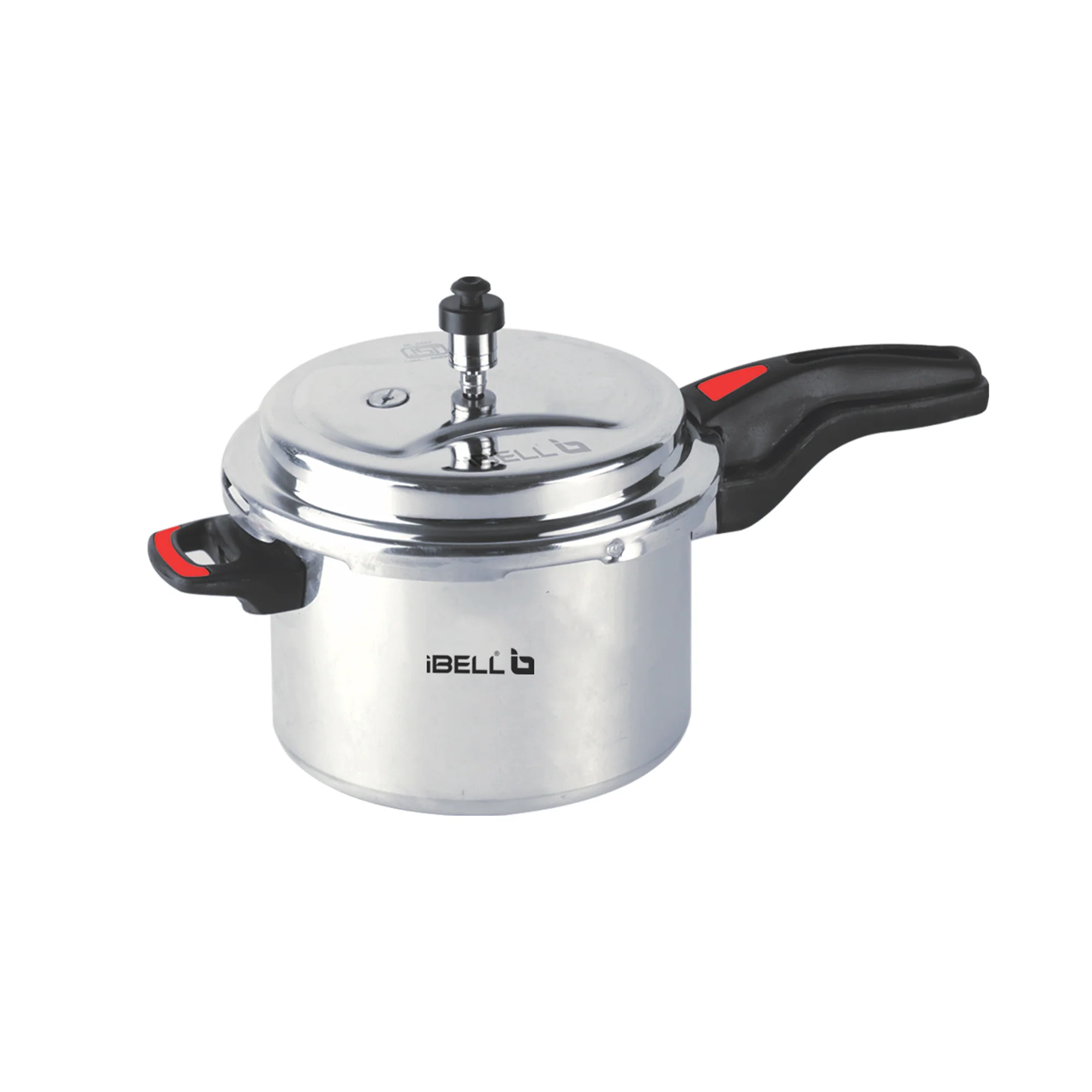 iBELL IBL 7850POPULAR 05B Aluminium Pressure Cooker – ISI Certified, Safe Locking System