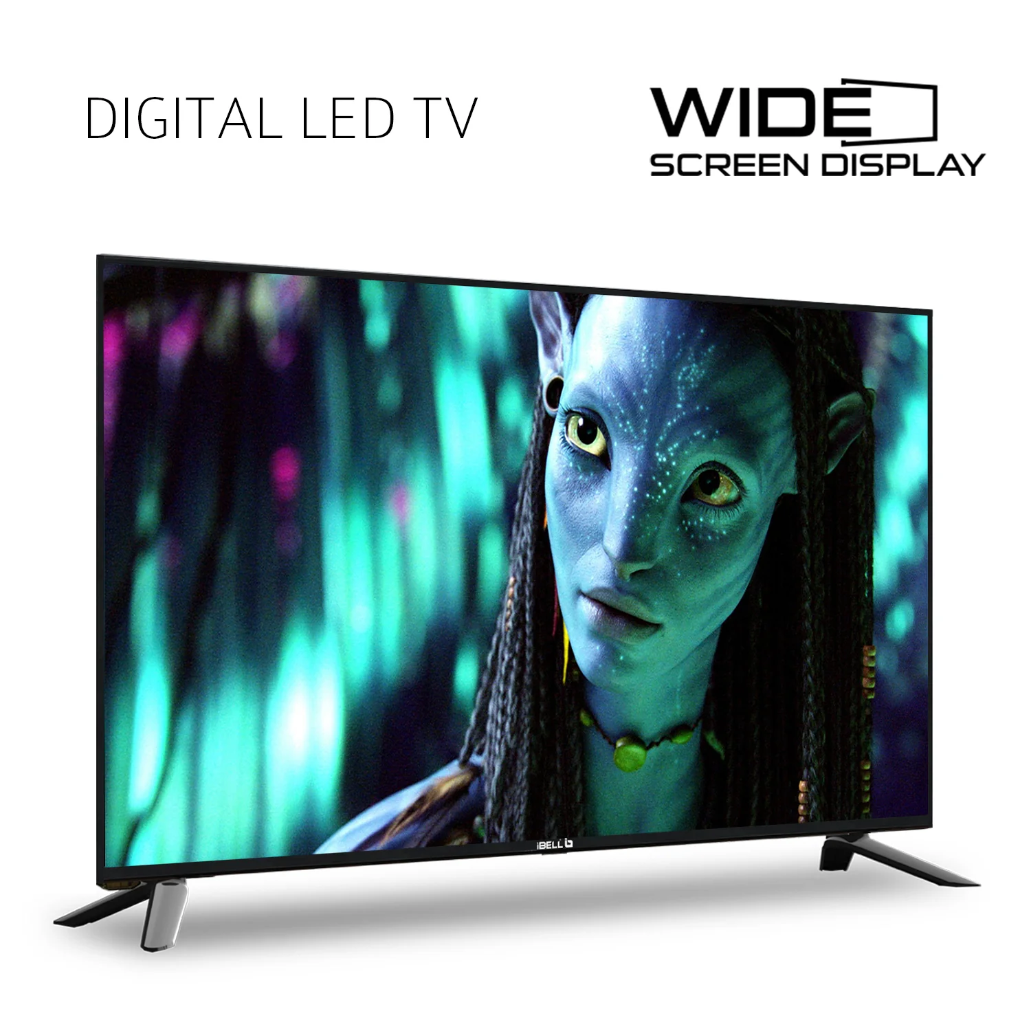 IBELL 80cm (32 inches) HD Ready Digital LED TV - Wide Screen, Digital Sound Quality (TRIDENT325NE, Black) - Image 5