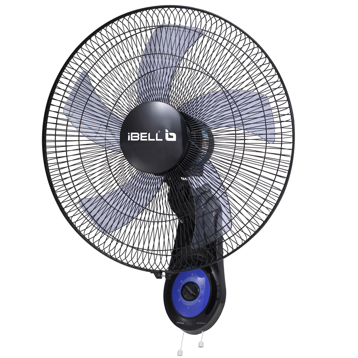 IBELL BLADE WF1980 Premium Wall Fan with 5 Leaf, Low Noise Motor,High Speed - Black, 9 inches - Image 7