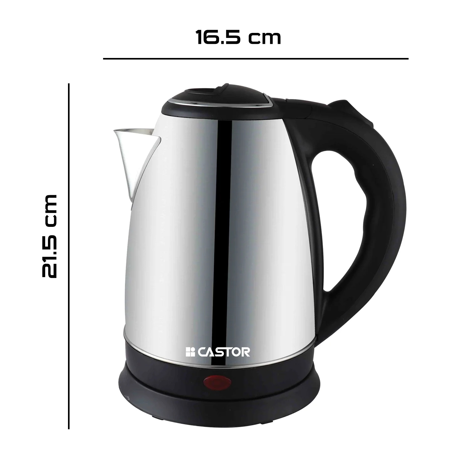 iBELL Castor CTEK15M Premium 1.5 Litre Stainless Steel Electric Kettle,1500 watts Auto Cut-Off Feature,Silver - Image 7