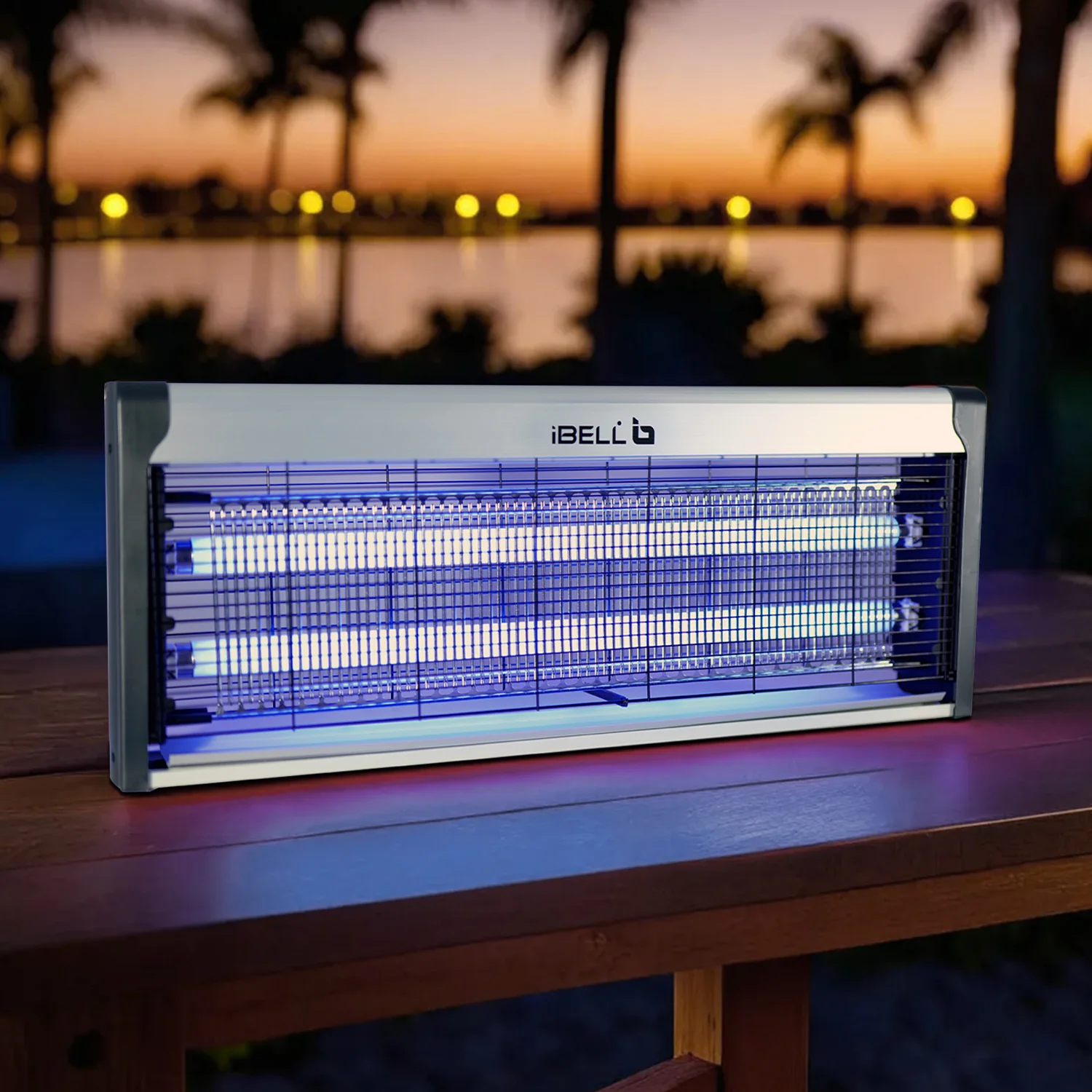 iBELL 202IK Insect Killer Machine 40W Bug Zapper, Energy Saving, Aluminium Body & UV Bulbs, Fly Catcher for Home, Hotels & Offices, Insect Control (Grey) - Image 3