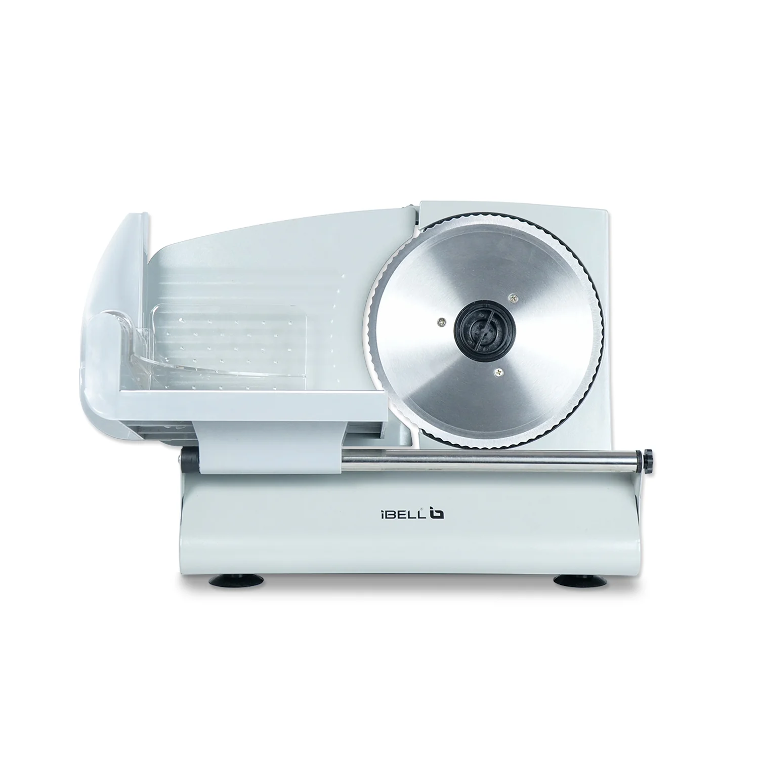 iBELL MS2330M Electric Meat Slicer, 1000W,Heavy Duty Meat Cutter, Chopper & Mincer with Stainless Steel Blade for Boneless Meat/Bread/Cheese/Vegetables (Silver) - Image 9