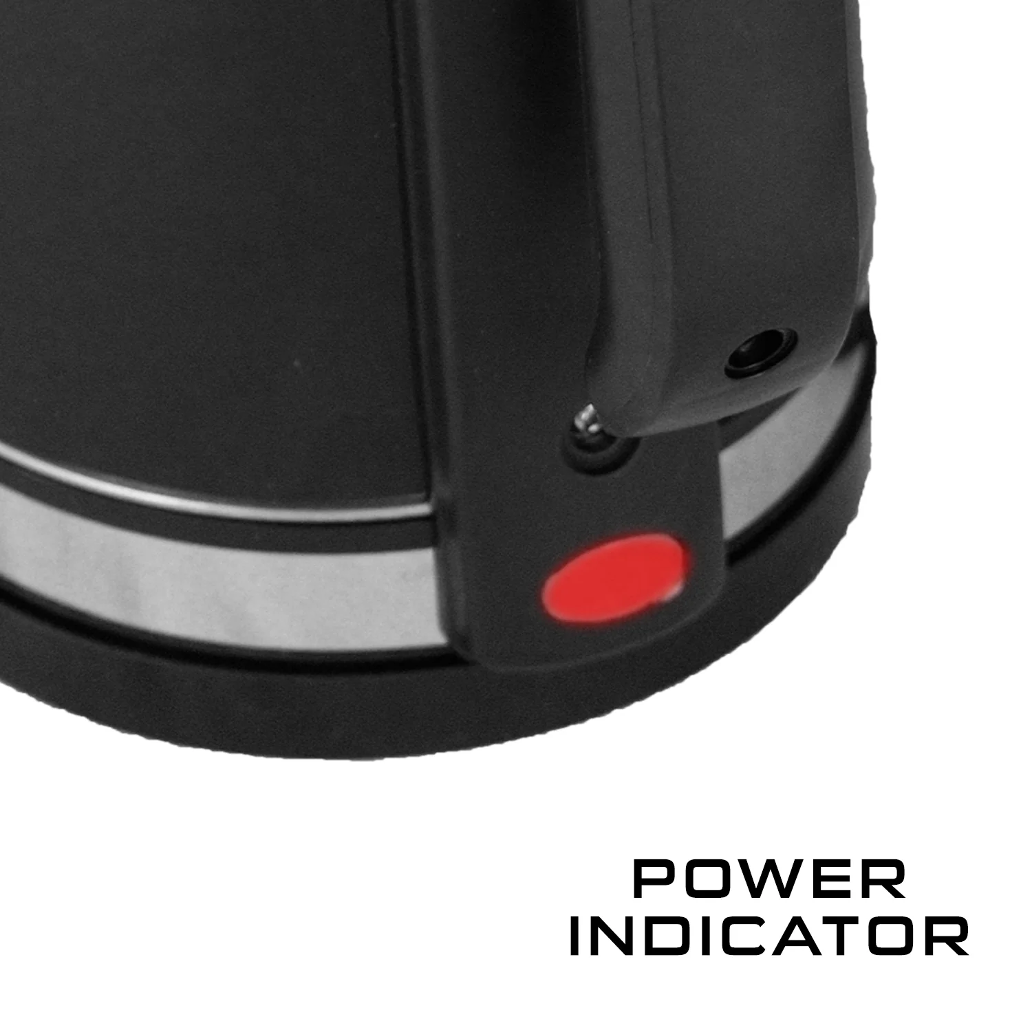 iBELL SEK170BM Premium Electric Kettle 1.7 Litre, 1500 Watt, Stainless Steel with Insulation, Auto Cut-Off (Black) - Image 4