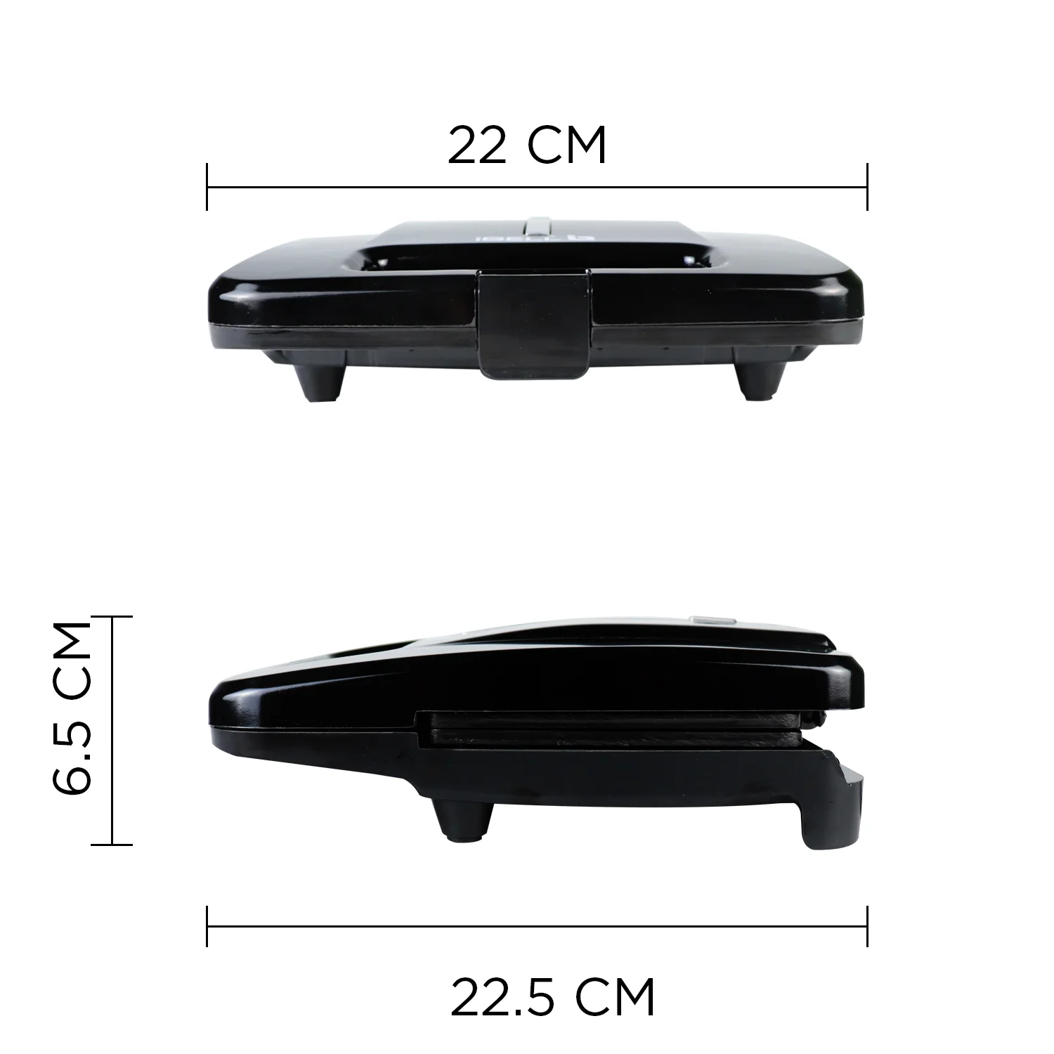 iBELL SM410N Sandwich Maker with Non Stick Sandwich Plates Grill & Toast, Electric, Nonstick, 800 Watt (Black) - Image 5
