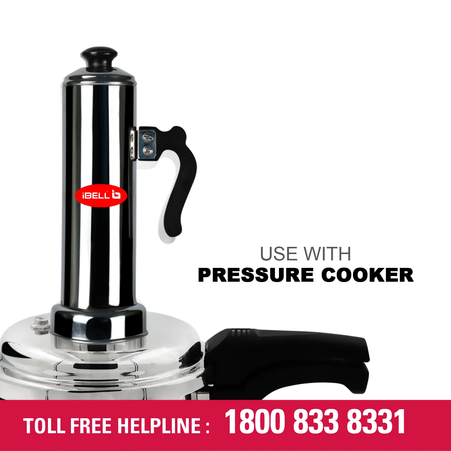 iBELL Stainless Steel Puttu Maker, Food Grade 304 Stainless Steel - Image 7