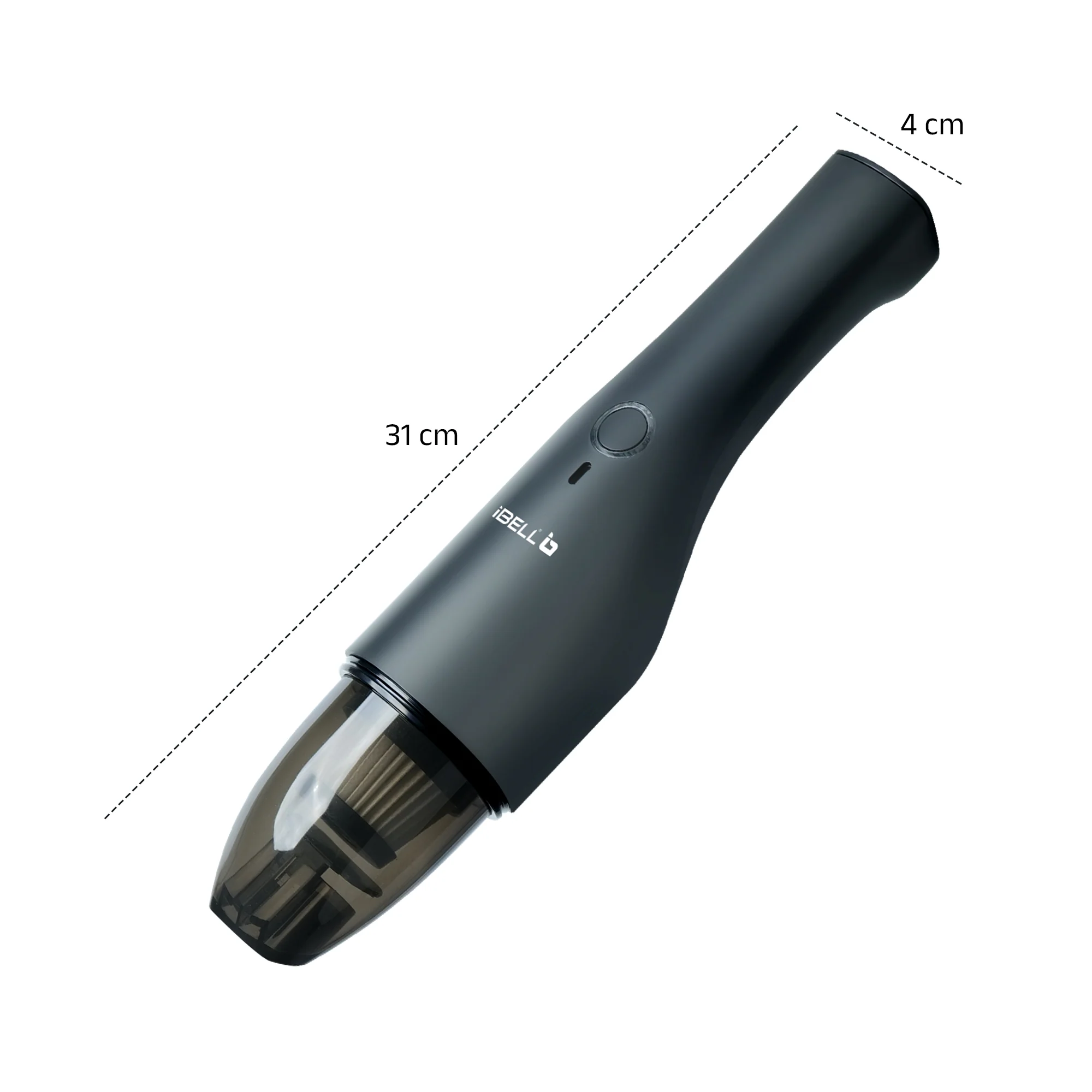 IBELL TURBOVAC700 Cordless Car Vacuum Cleaner – Rechargeable, Handheld, Wet & Dry Portable Vacuum with Powerful 7000 Pa Suction (Black) - Image 7
