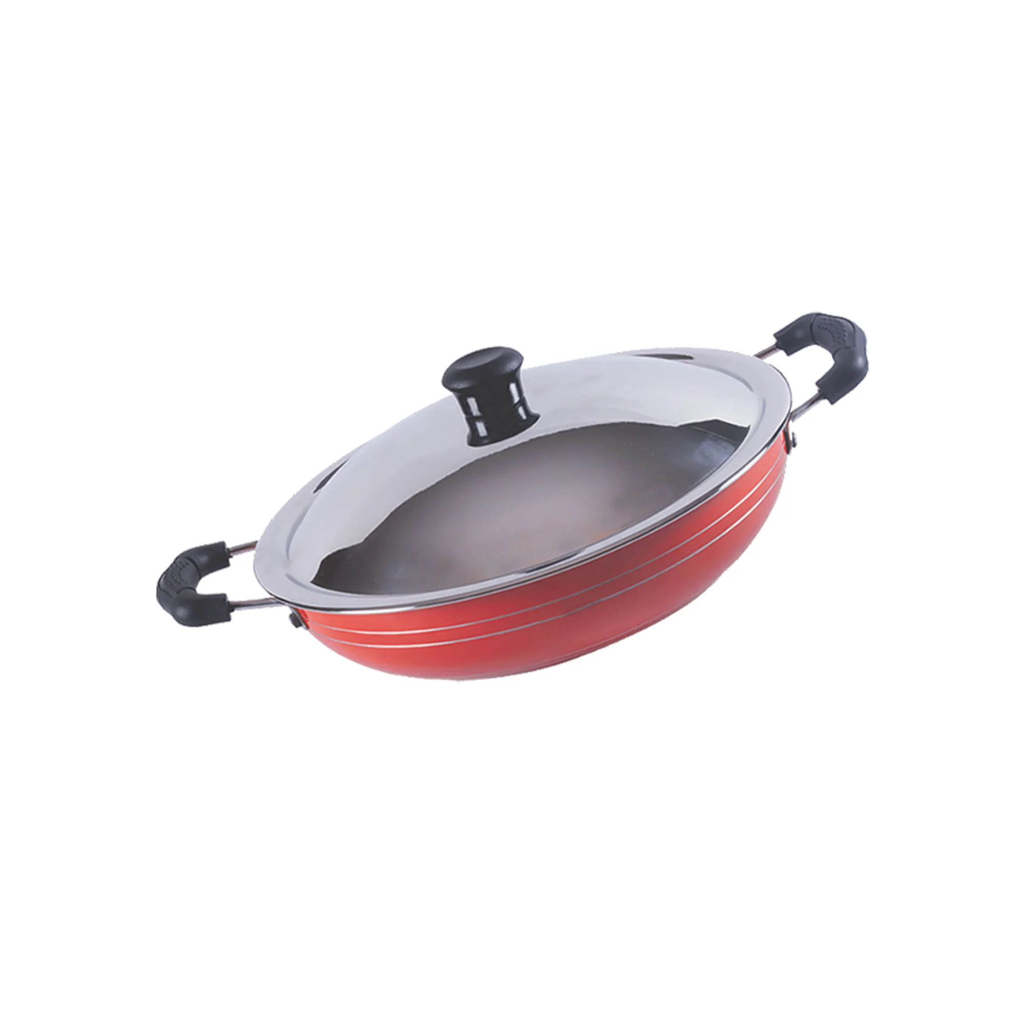 iBELL IBL KP24E Non Stick Kadai  – Induction & Gas Compatible, PFOA Free